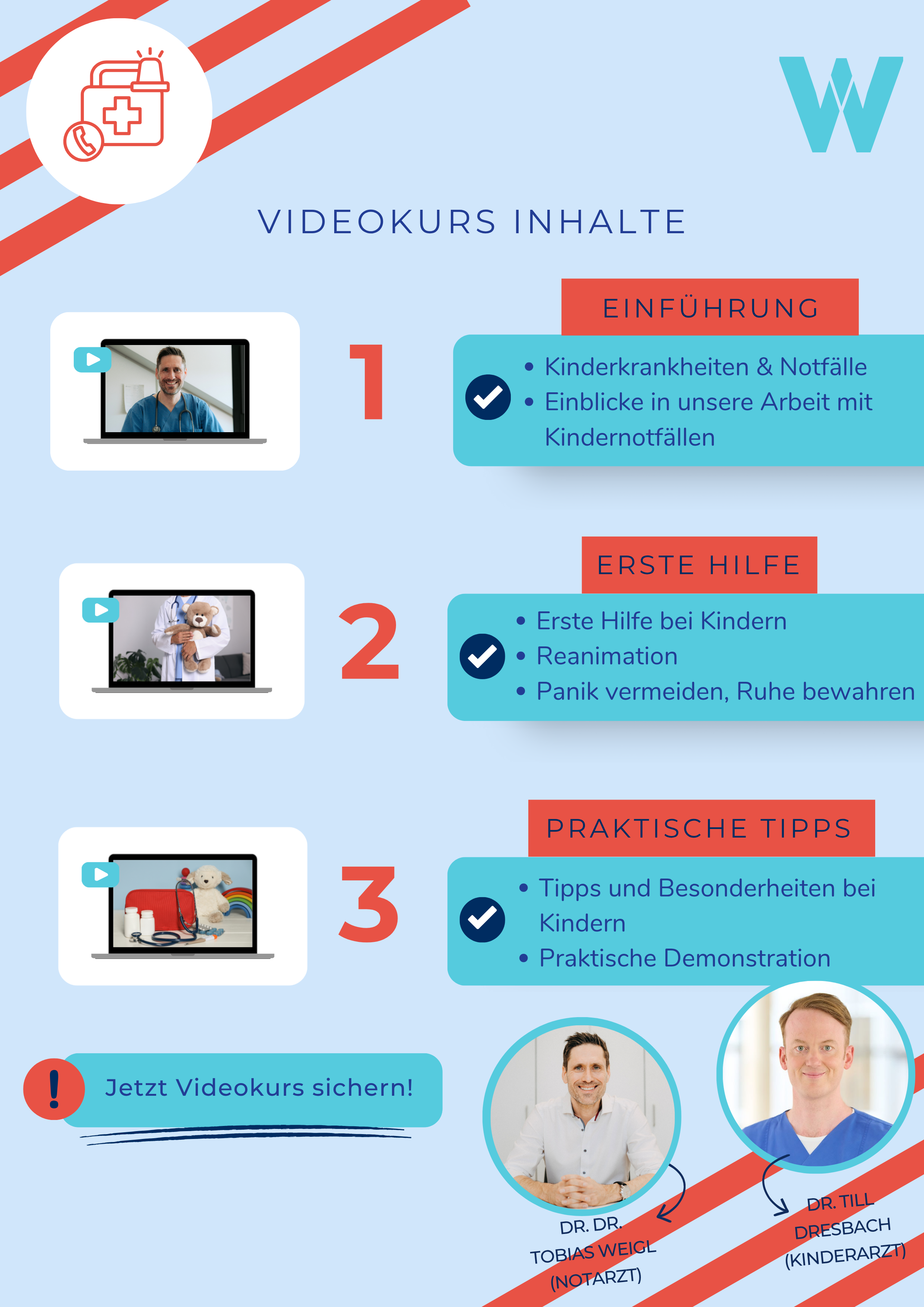 Videokurs Kindernotfallkurs DoktorWeig Dr Till Inhalte